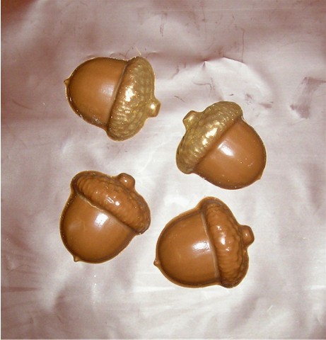 Chocolate Small Acorns