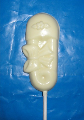 Chocolate Diaper Pin Pop