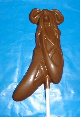 Chocolate Ballet Slipper Pop