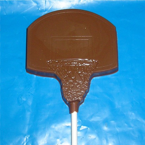 Chocolate Basketball Goal Pop