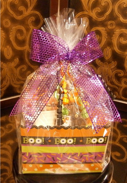 Chocolate Halloween Baskets