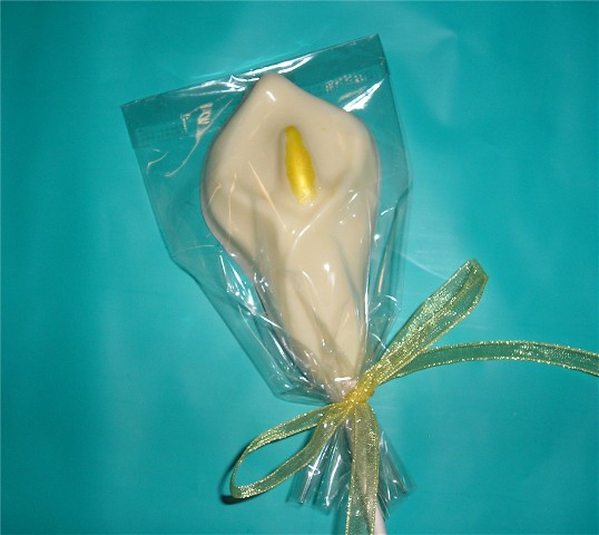 Chocolate Calla Lily Pop