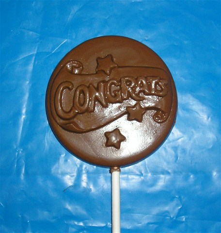 Chocolate Congratulations Pop