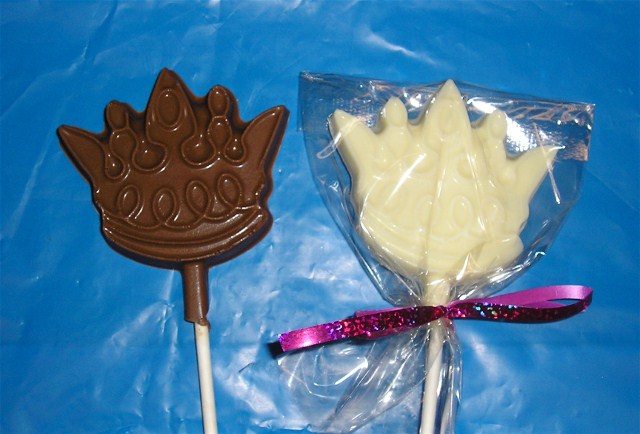 Chocolate Princess Crown Pop