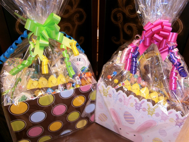 Handmade Chocolate Easter Baskets