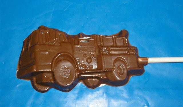 Chocolate Fire Truck