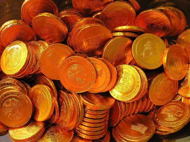 Chocolate Gold Coins