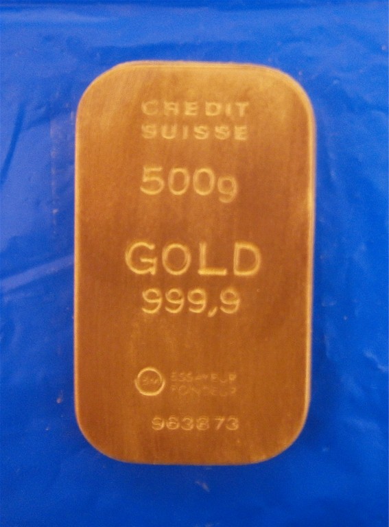 Chocolate Gold Ingot Bar