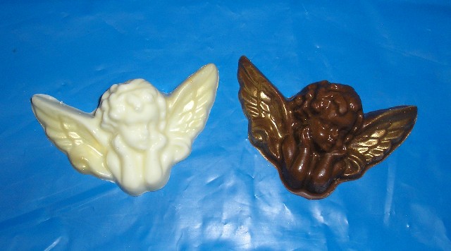 Chocolate Golden Cherubs