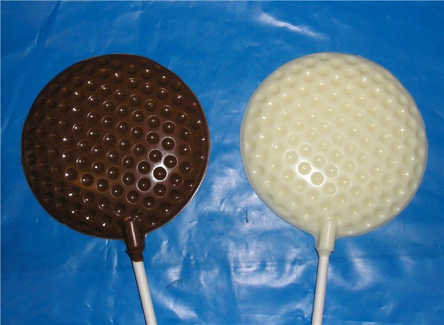 Chocolate Golf Ball Pop