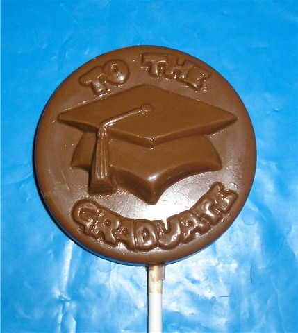 Chocolate Graduation Pop