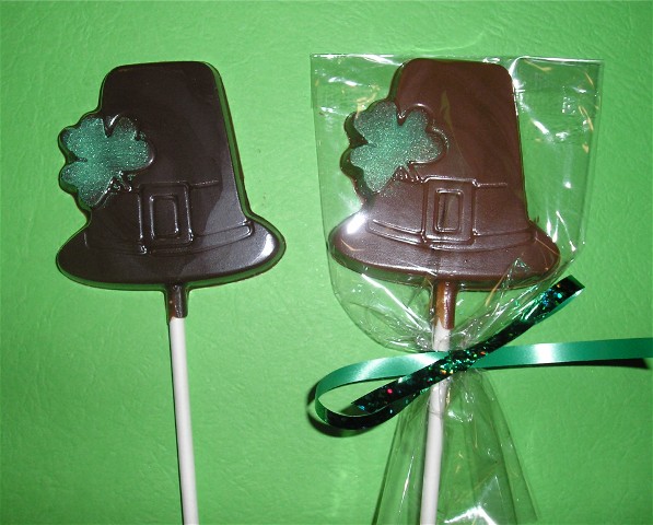 Chocolate Leprechaun Hat Pop
