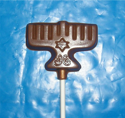 Chocolate Menorah Pop