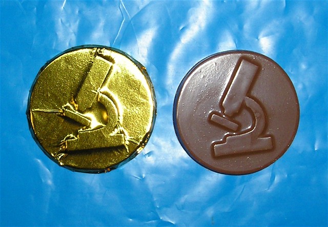 Chocolate Microscope Coins