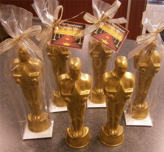 Gilded Academy Award Oscar Statuette - . Gift Ideas