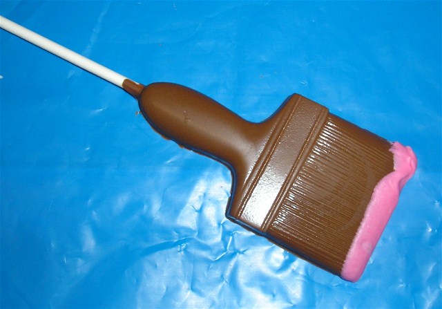 Chocolate Paintbrush Pop