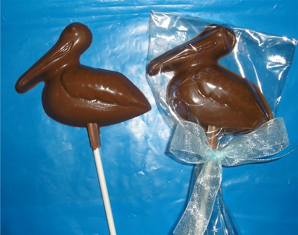 Chocolate Pelican Pop