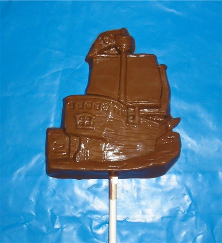 Chocolate Pirate Ship