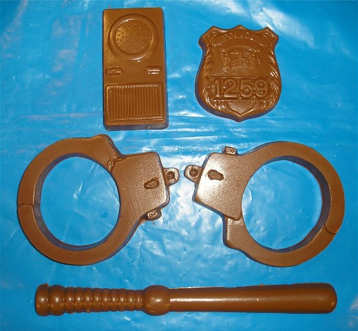 Chocolate Policeman Set