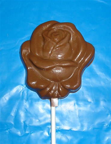Chocolate Open Rose Pop