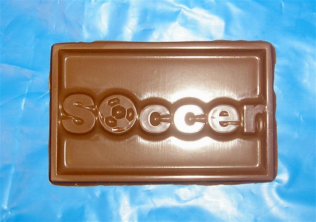 Chocolate Soccer Candy Bar