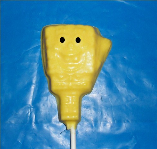 Chocolate Spongebob Pop