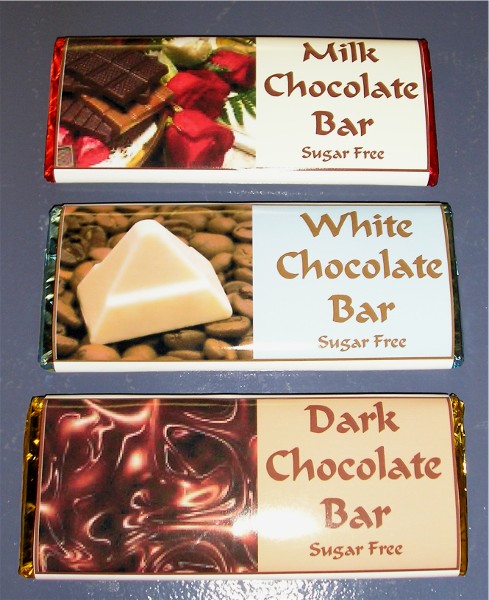 Sugar Free Chocolate Bars