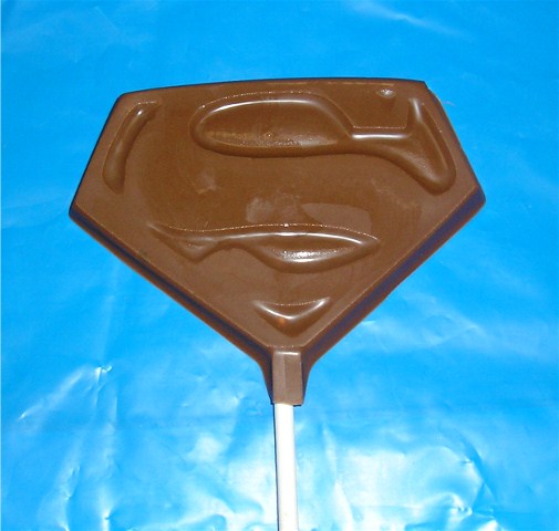 Chocolate Superman Pop