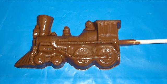 Chocolate Train Engine Pop