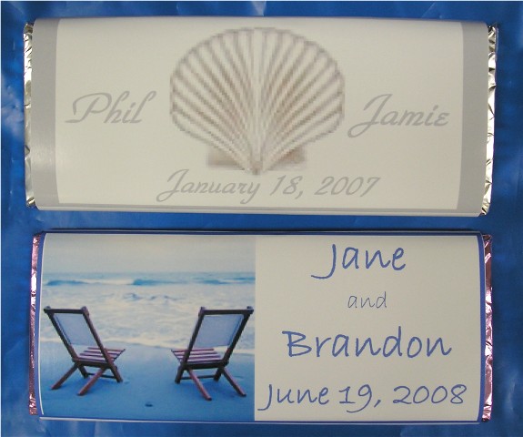 Custom Wrapped Wedding Bars