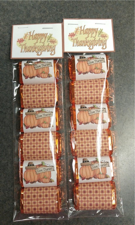 6 pc mini bar thanksgiving set