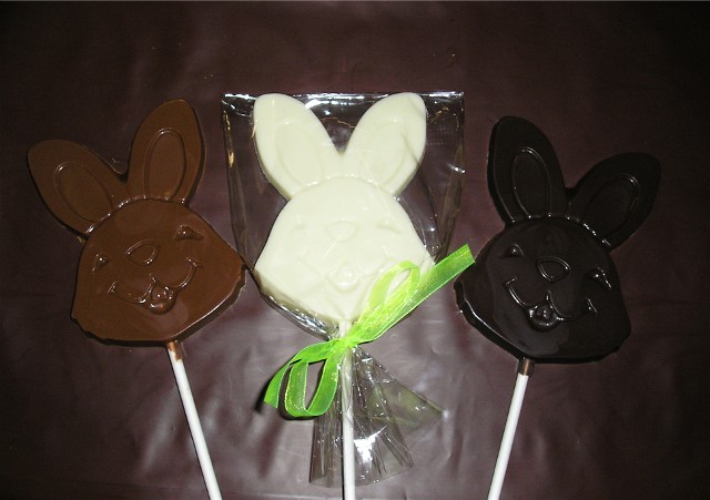 Chocolate Easter Bunny Pop