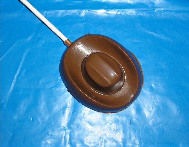 Chocolate Cowboy Hat Pop