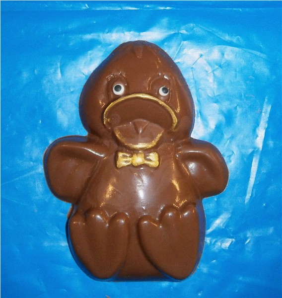 Large Chocolate Duck