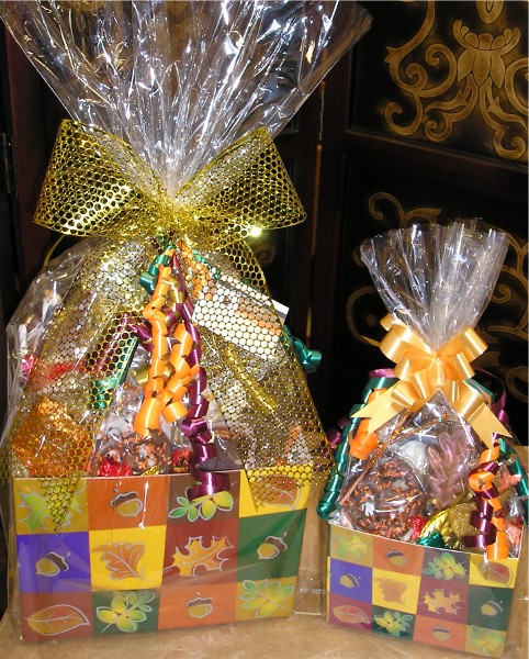 Chocolate Fall Gift Baskets