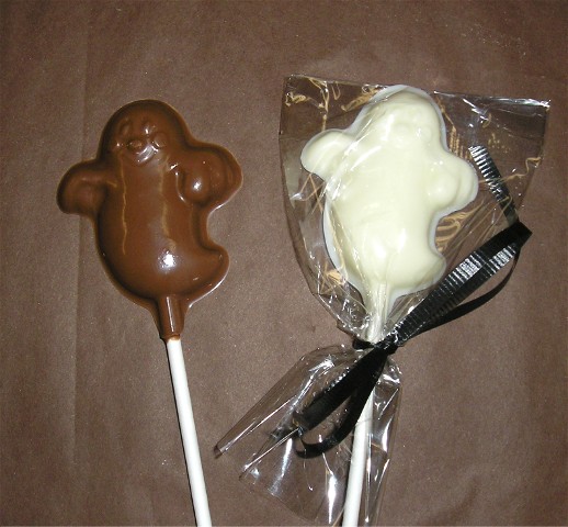 Chocolate Ghost Pop