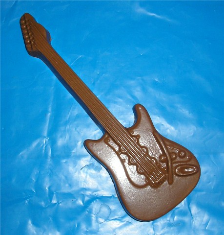 Chocolate Electric Guitar