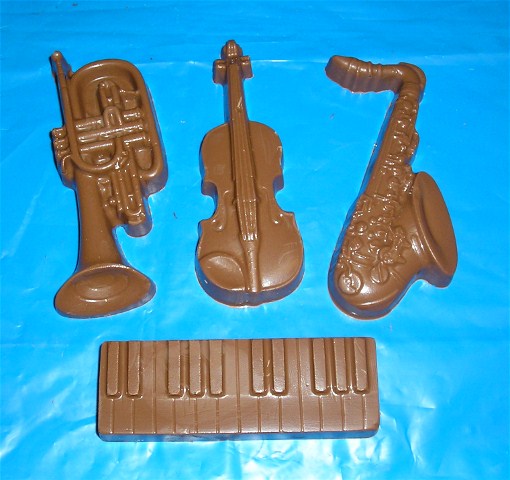 Chocolate Musical Instruments