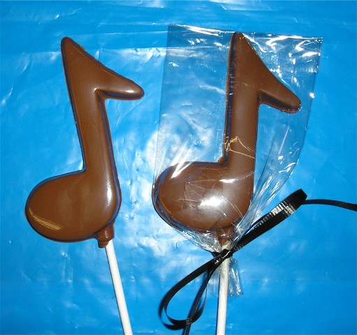 Chocolate Music Notes