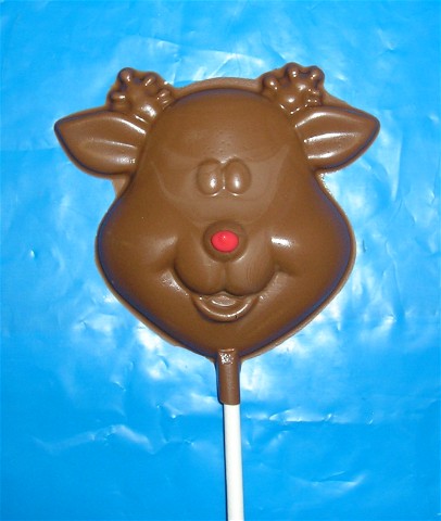 Chocolate Rudolph Pop