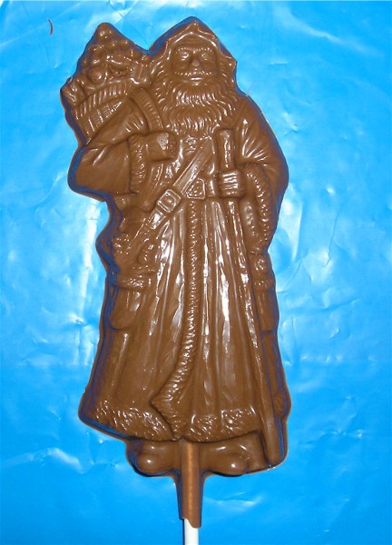 Chocolate Old Time Santa