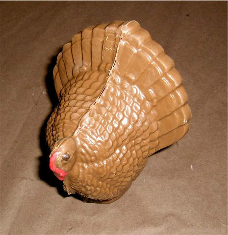 Large 3-D Chocolate Turkey