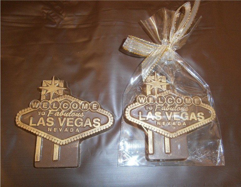 Chocolate Las Vegas Sign